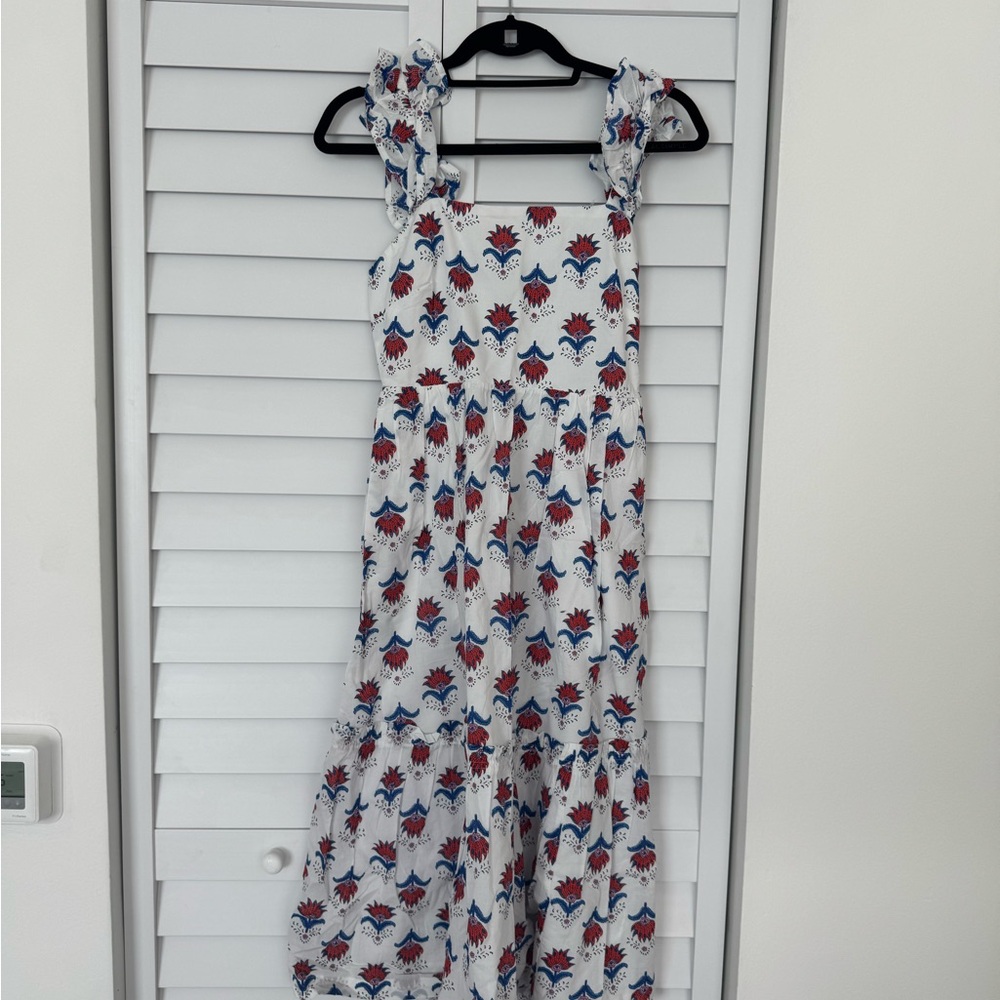 Floral Sleeveless Maxi Dress
